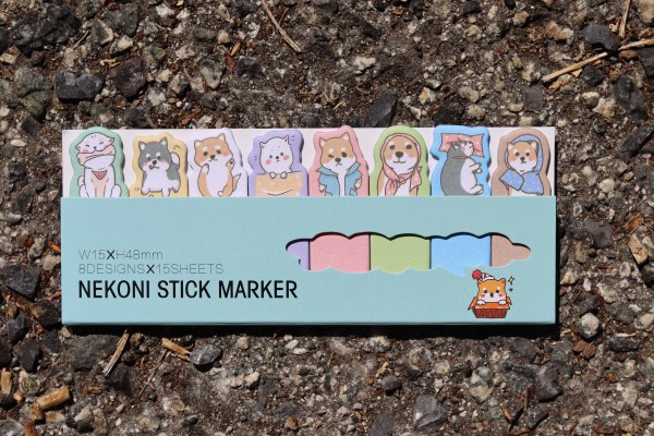 Nekoni Dog Sticky Tabs
